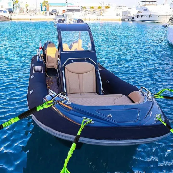 Fluorescent Bungee Absorbs Shock Mooring Rope for Jet ski, Boat