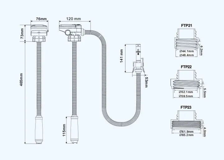 Electric Fuel Transfer Pump with Automatic Stop Sensor, Professional Oil Suction Pump with 3 Sizes of Oil Drum Lid for Cars, Motorcycles, Tractors, Boats, Diesel Pumps, Gasoline Pumps