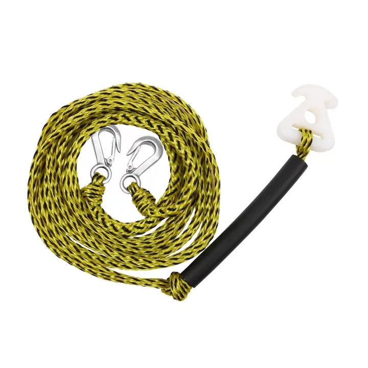 Heavy Duty Boat Tow Harness with 2 Steel Hooks, Resin Connector
