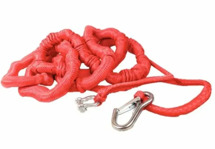 Original Anchor Buddy Stretch Line Rope 14' to 27' /Shock Absorbing/Shallow Water